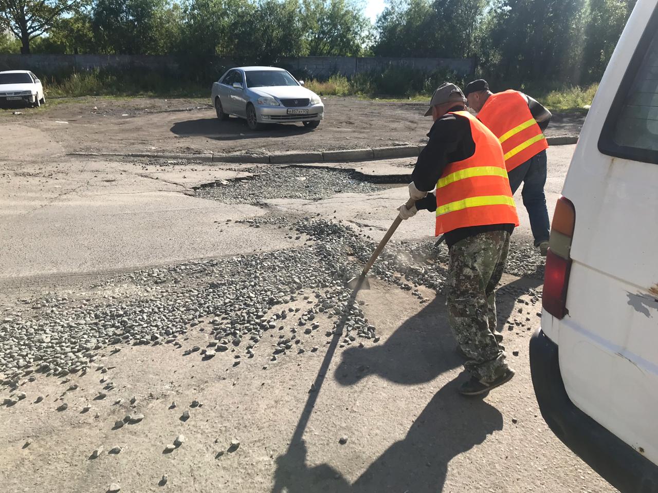 2 сентября. Работы продолжаются