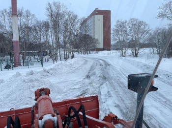 На краевой центр оказывает влияние непогода