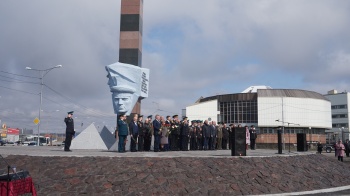 На площади Дзержинского прошёл торжественный митинг в честь празднования 100-летия погранвойск России