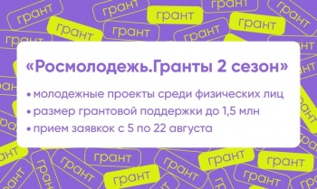 Горожан приглашают принять участие в конкурсе молодежных проектов «Росмолодежь. Гранты»