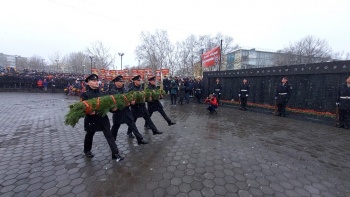 Жители города почтили память героев войны на торжественном мероприятии в парке Победы